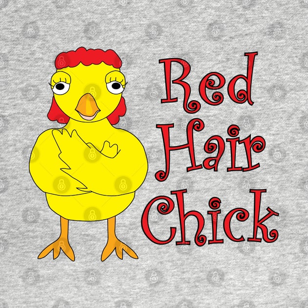 Red Hair Chick by Barthol Graphics